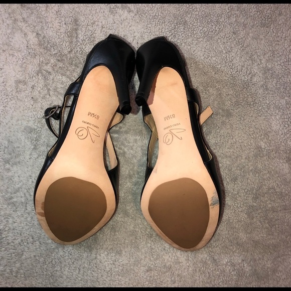 JOAN OLOFF Gigi Mary Jane High-Heel Sandals Sz 8.5 - Picture 11 of 12